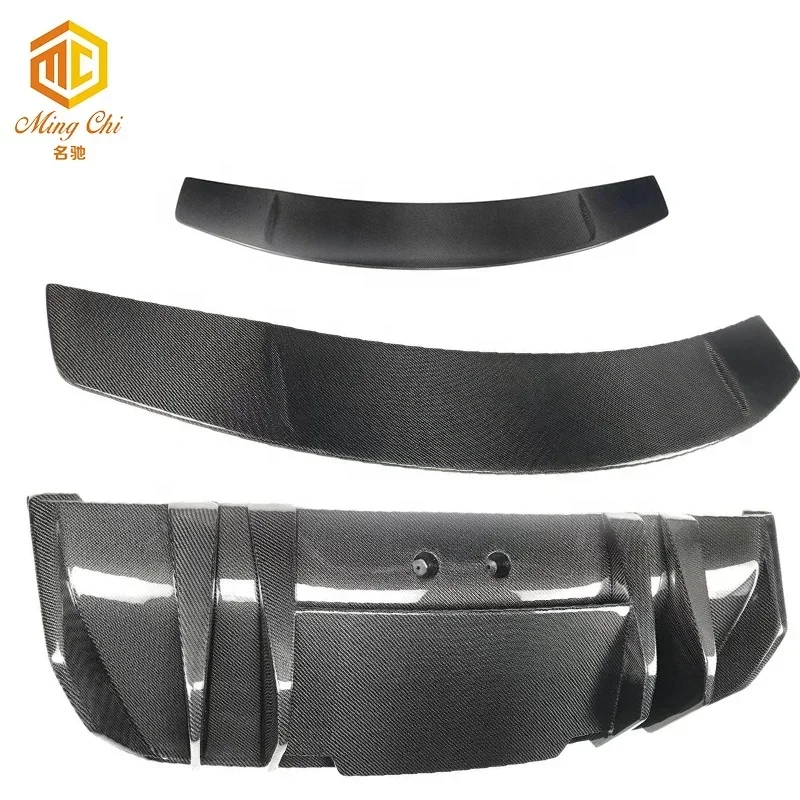 R8 V10 VT carbon body kit front separator diffuser spoiler 2017-2021