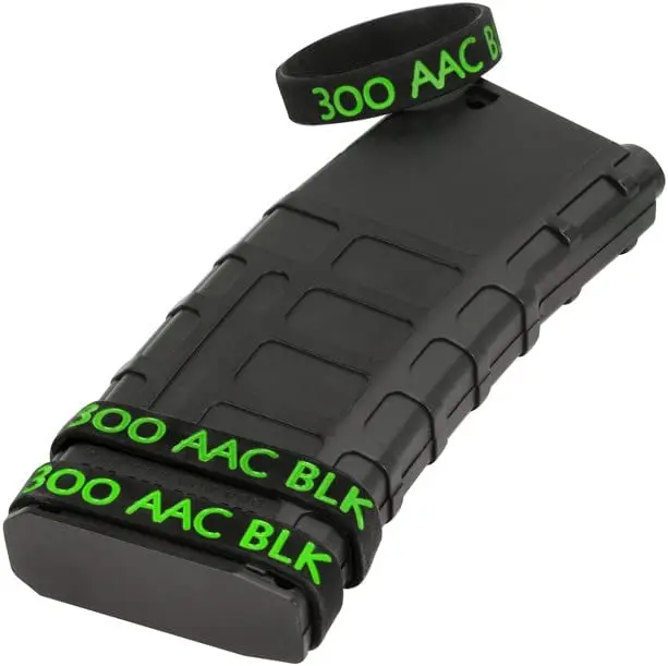 Ideagle 300 Blackout Magazine Marking Bands Green 10 Pack 300 AAC BLK 7.62 X 35 mm Fast delivery