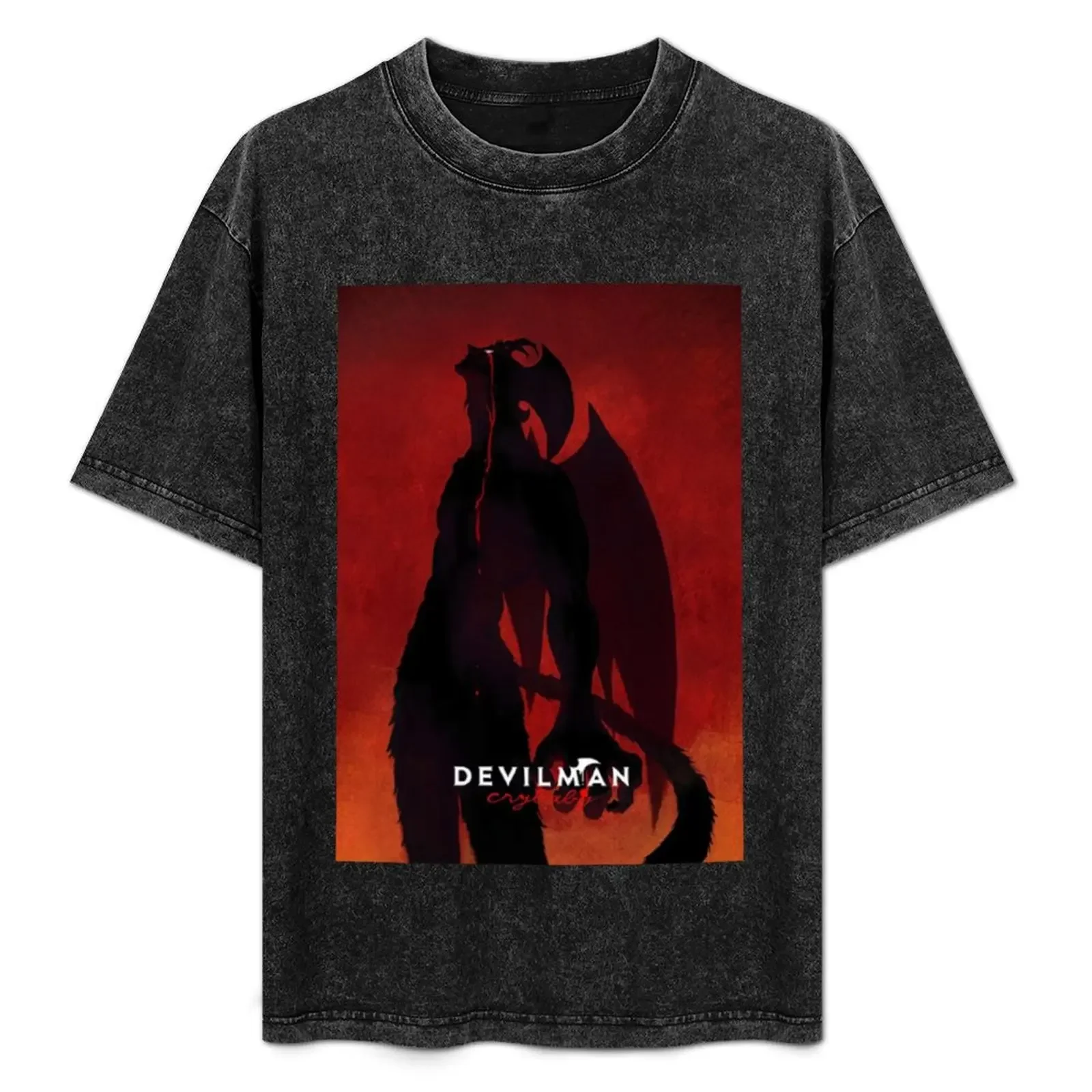 

Devilman Crybaby T-Shirt Halloween Casual T-Shirt