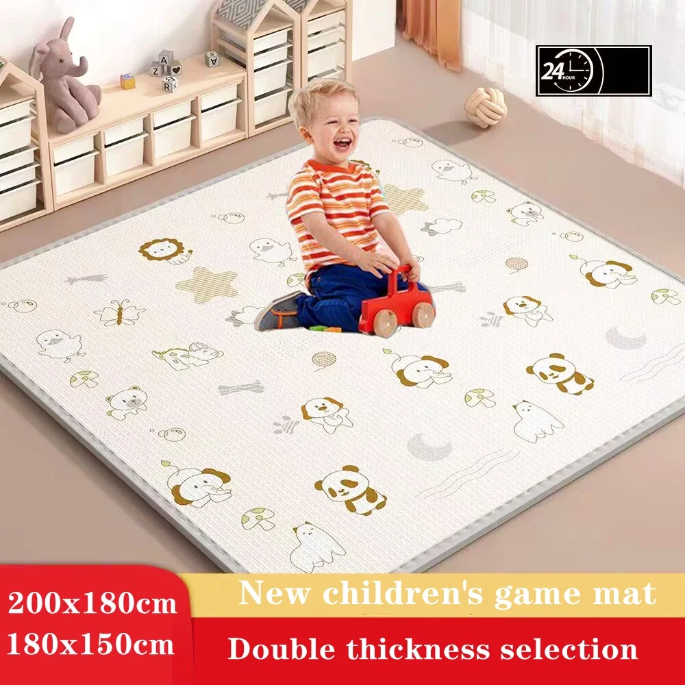 

Large Size Children's Safety Mat Rugs Non-toxic High-quality Baby Activity Gym Crawling Play Mats Carpet Baby Games