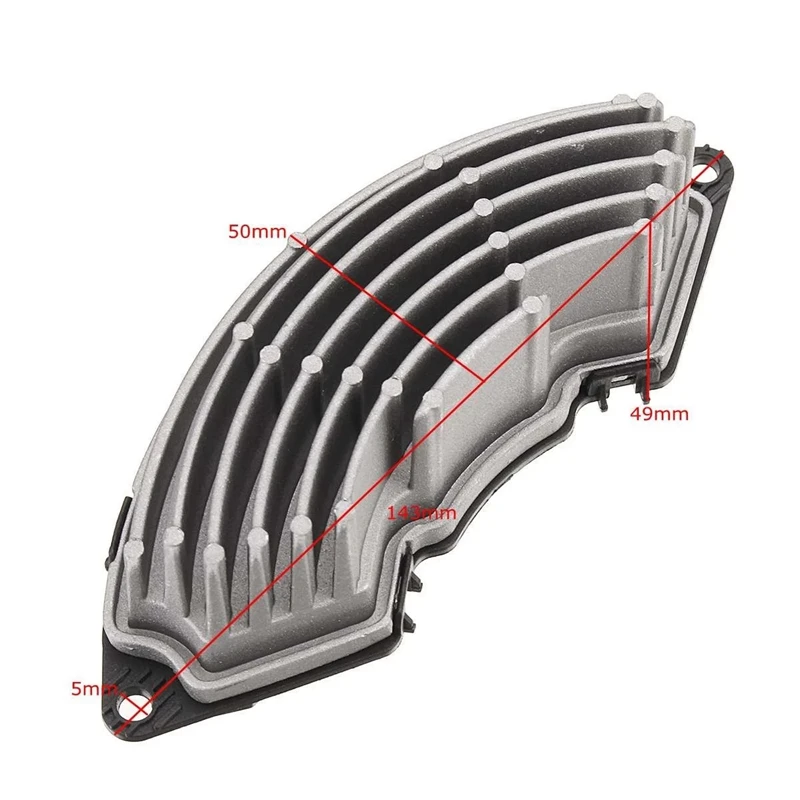 Resistor de Motor de ventilador de calentador de coche, soplador de aire para Citroen C4 Grand Picasso Berlingo 2008-2017, 6441CE