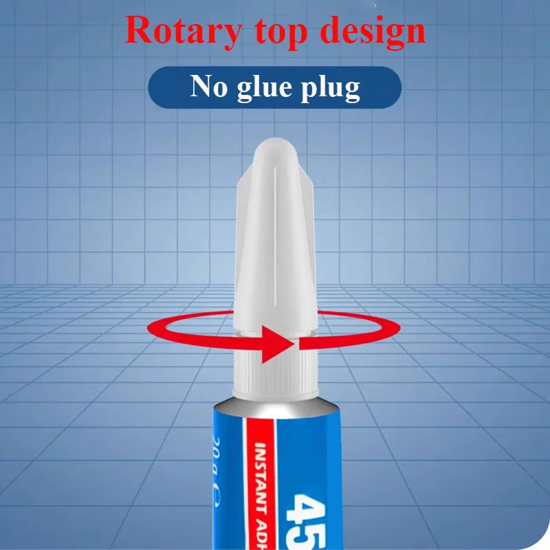 454 Super Glue 409 Instant Glue Paste Gel High-Viscosity Instant Quick-Drying Glue 20g
