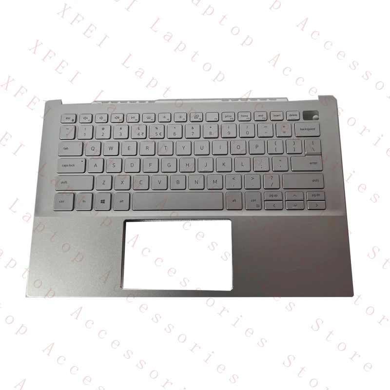 

C New For Inspiron 5390 5391 Palmrest Backlit English Keyboard C Lid 0R18HX R18HX