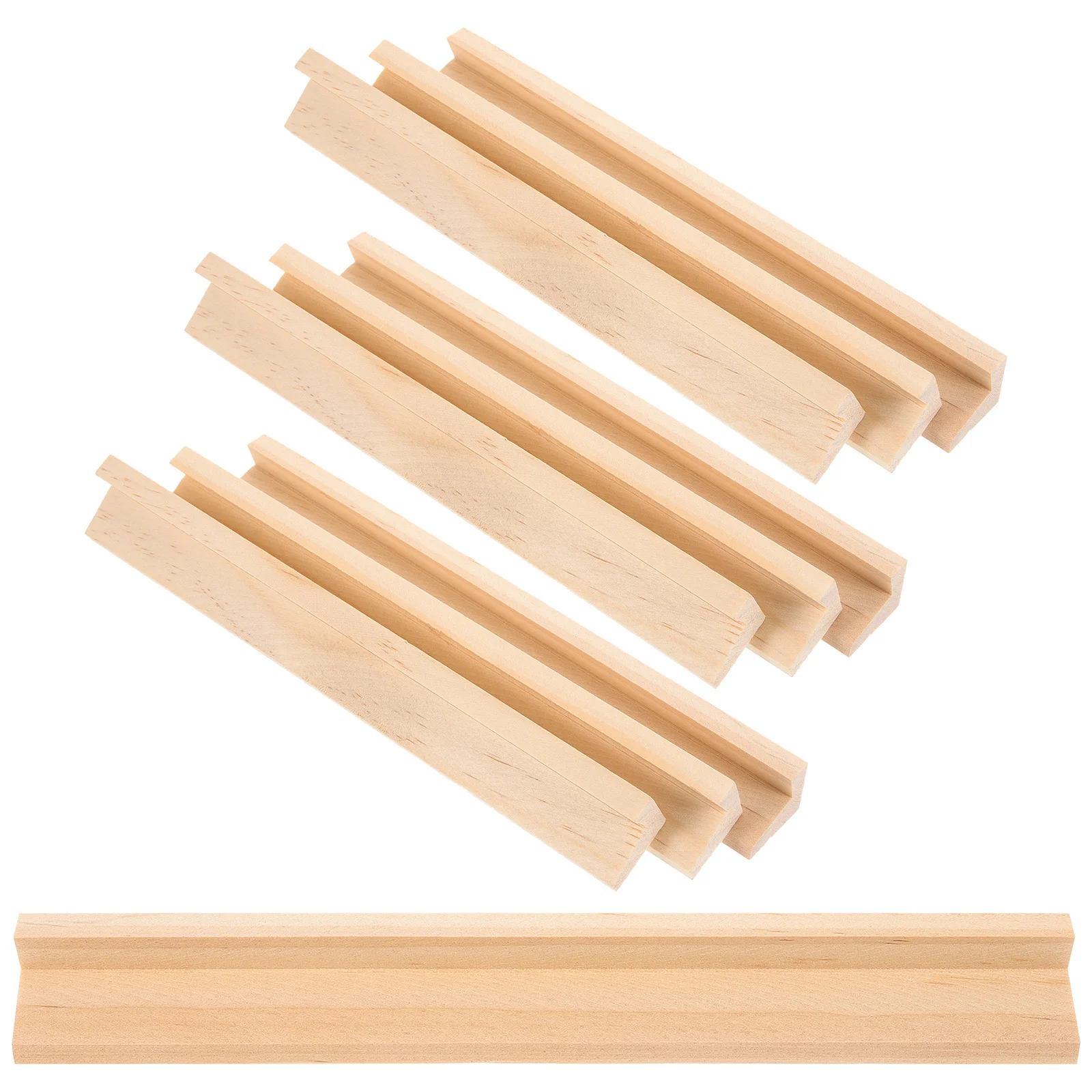 10 Buah Rak Pajangan Huruf Kayu Pinus Aman Ramah Lingkungan Edukatif 19cm Huruf Inggris Alas Kerajinan Kayu DIY Dekorasi