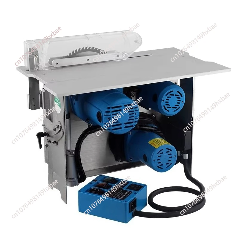 

Прецизионная мощная многофункциональная деревообрабатывающая настольная пила, встроенная беспыльная пила для резки досок, электрическая циркулярная пила 220 В