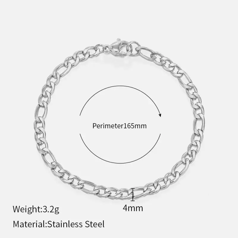 Titanium Steel Bracelet Electroplating Process Exquisite Workmanship Fashionable And Trendy Versatile Accessories Bracelets