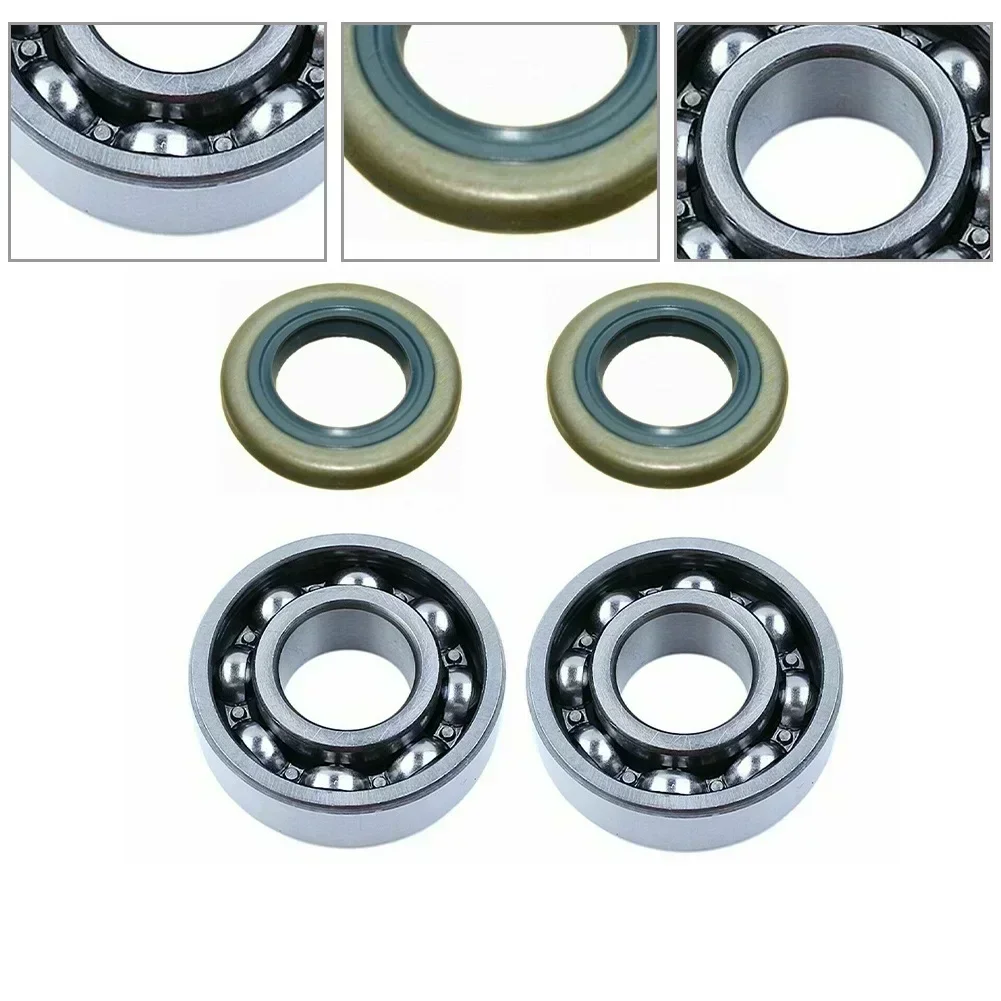 Crank Crankshaft Bearings Set Chainsaw Oil Seal Kit For 51 55 254 257 262 357 359 Chainsaw Crankshaft Bearing Chainsaw Parts