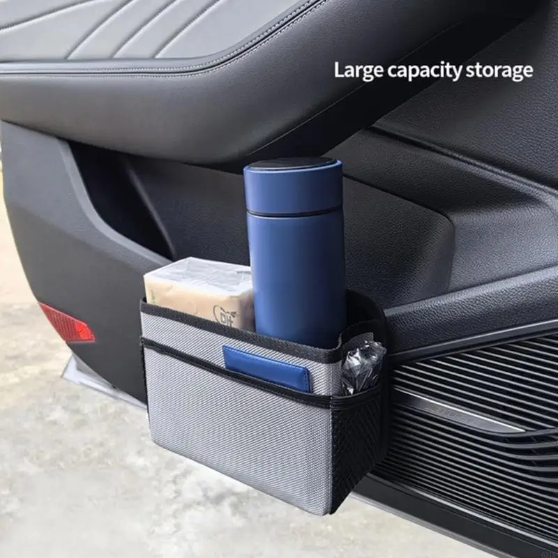 2026 New Car Door Hanging Trash Bin Waste Container Organizers Foldable and Portable for Efficient Vehicle Interior Management