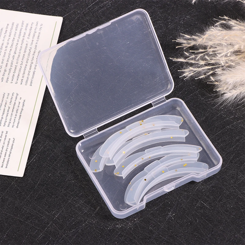 3 زوج سيليكون لاش رفع منصات فلاش القوس رمش بيرم ثلاثية الأبعاد بكرة الشعر العين بقع قضيب أدوات الرموش تمديد اكسسوارات #3