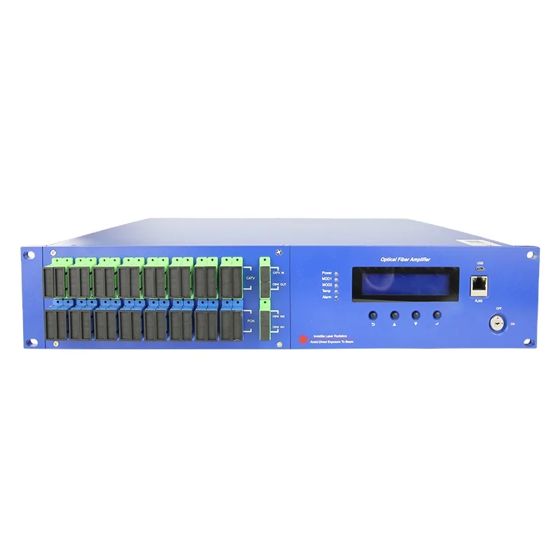 Products subject to negotiation1550nm 32 ports 19db 22db edfa catv optical amplifier price