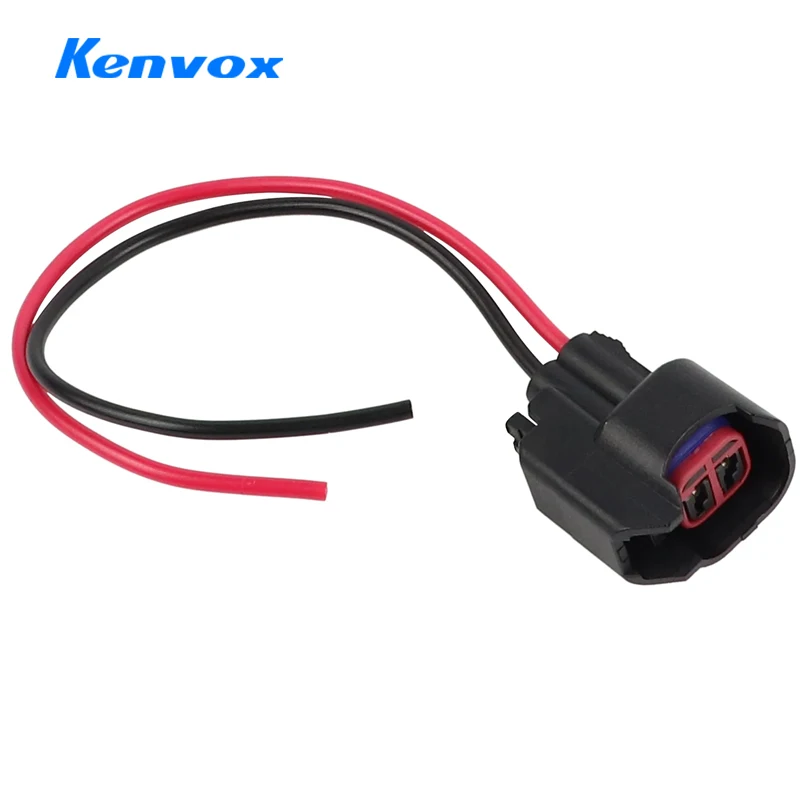 EV6 EV14 Fuel Injector Connector Pigtail Wire Harness For Suburban Ford Mustang Lincoln MKS 5013995AA