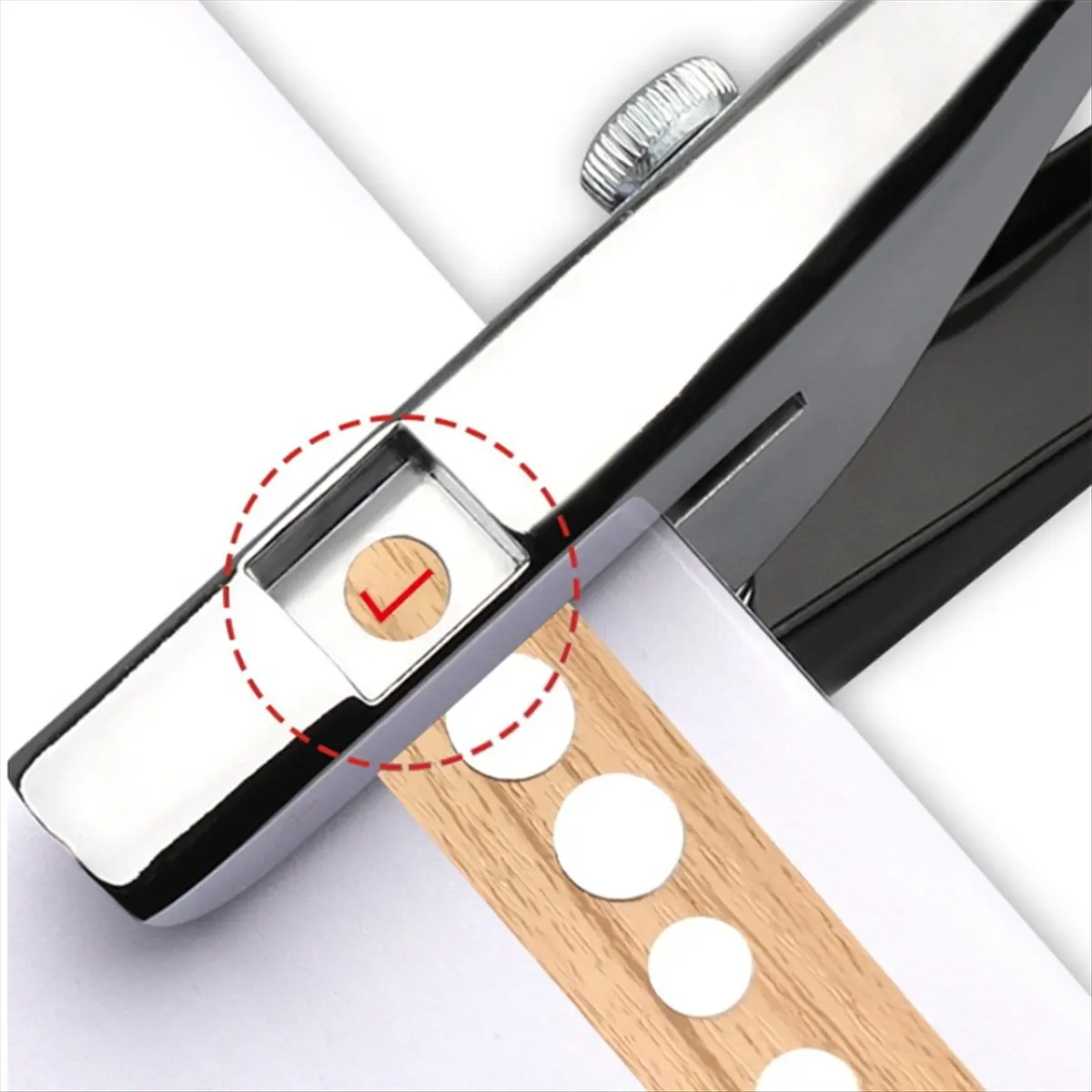 10MM Punching Tool Hole Manual Banding Punching Pliers PVC Board Woodworking Tool Leather Hole Hidden Hole