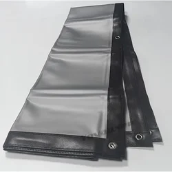 60-300 Inch Silver Front Projector Screen Fabric No Frame 16:9/4:3 Optional for Home Theater Outdoor 3D 4K