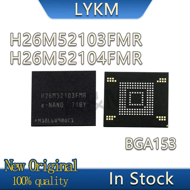 2-10/PCS New Original  H26M52103FMR H26M52104FMR BGA153 memorizer chip In Stock