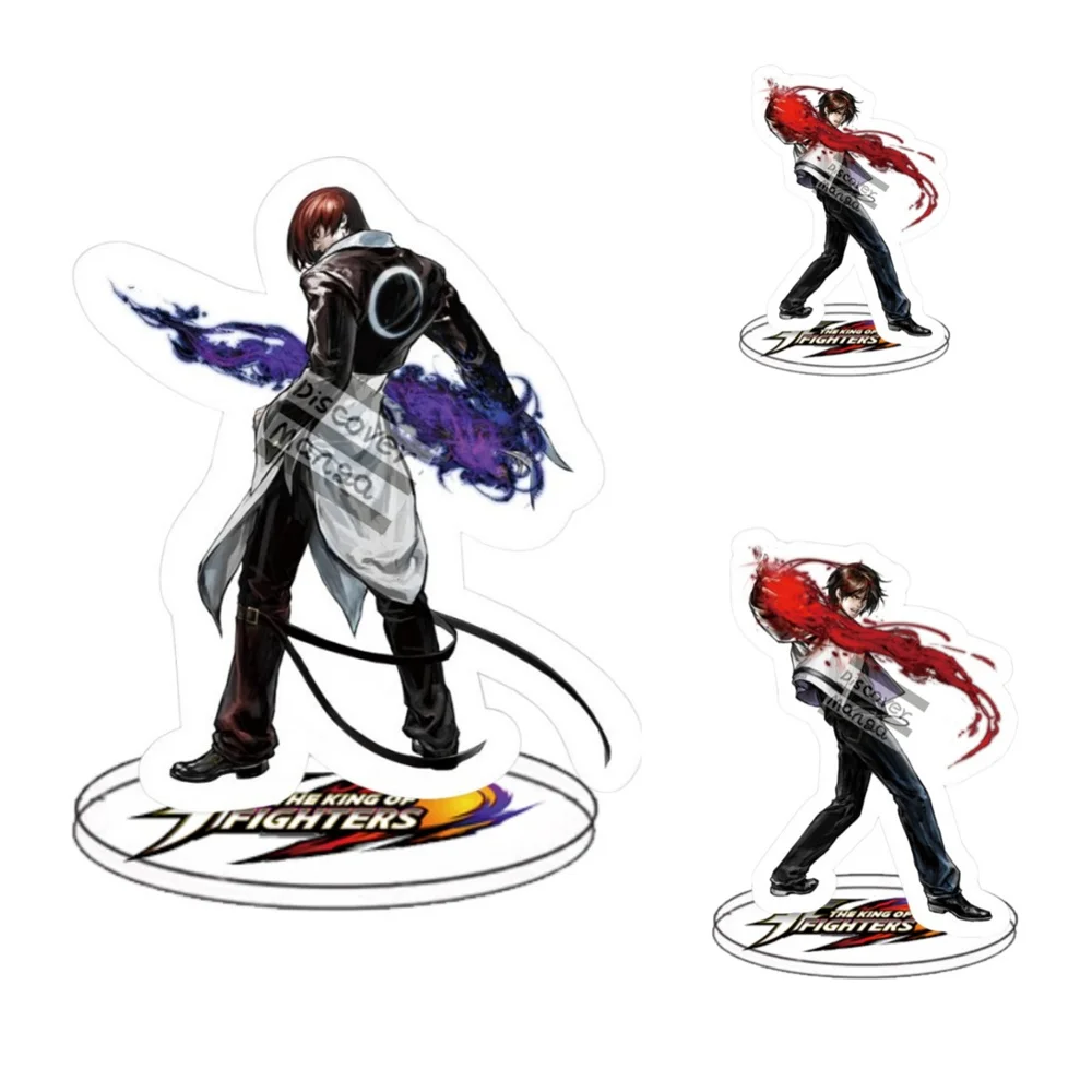 

15CM Hot Game The King Of Fighter Boy Acrylic Stand Model Cosplay Characters Ornament Accessories Goods Collection Gifts