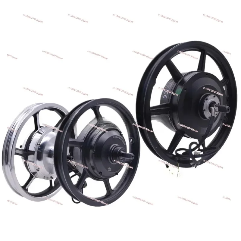 14-Inch Scooter Motor Folding Electric Car 48v500w Brushless Toothed High-Speed Rear Drive Hub Climbing Motor