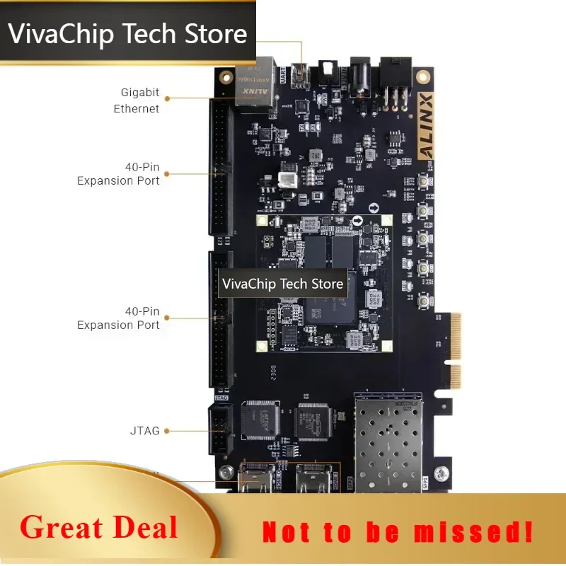 VivaCTAX7A200B DEVELOPMENT BOARD AX7A035B XC7A35T A7 Artix7 7A200T 35T PCIE Optical HDMI
