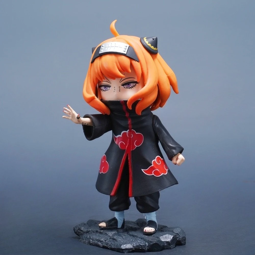 17.5cm/6.89in Anime NARUTO Figure Anya Forger Cosplay Pain Action Figures Pvc Statue Collection Model Toys Gifts view 2