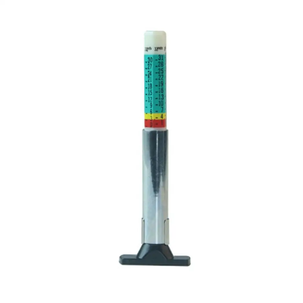 

Color Car Tyre Tire Depth Gauge Meter Digital Measuring Pen Auto Thickness Pattern Ruler 25MM Tread Mark Measuring Tool