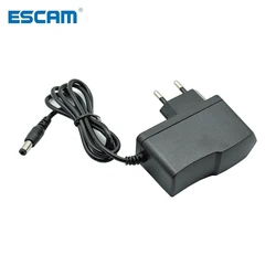 ESCAM AC 110-240V to DC 12V 1A Power Adapter Supply EU US Plug Switching Adapter for Pripaso WiFi Bullet Camera