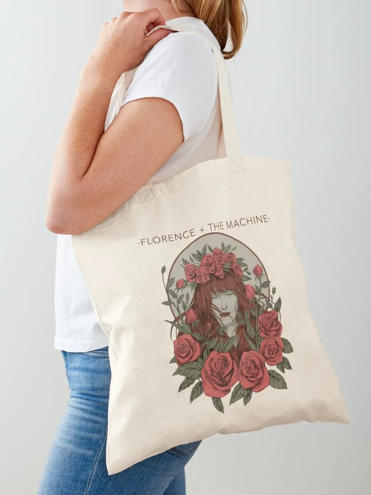 

Florence And The Machine Tote Bag shopping cart bags Handbags women tote bag screen Shopper handbag