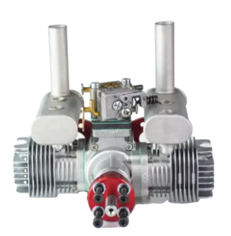 

VVRCRCGF 40cc двухцилиндровый бензиновый двигатель модель с неподвижным крылом модель двигателя карбюратор Walbro