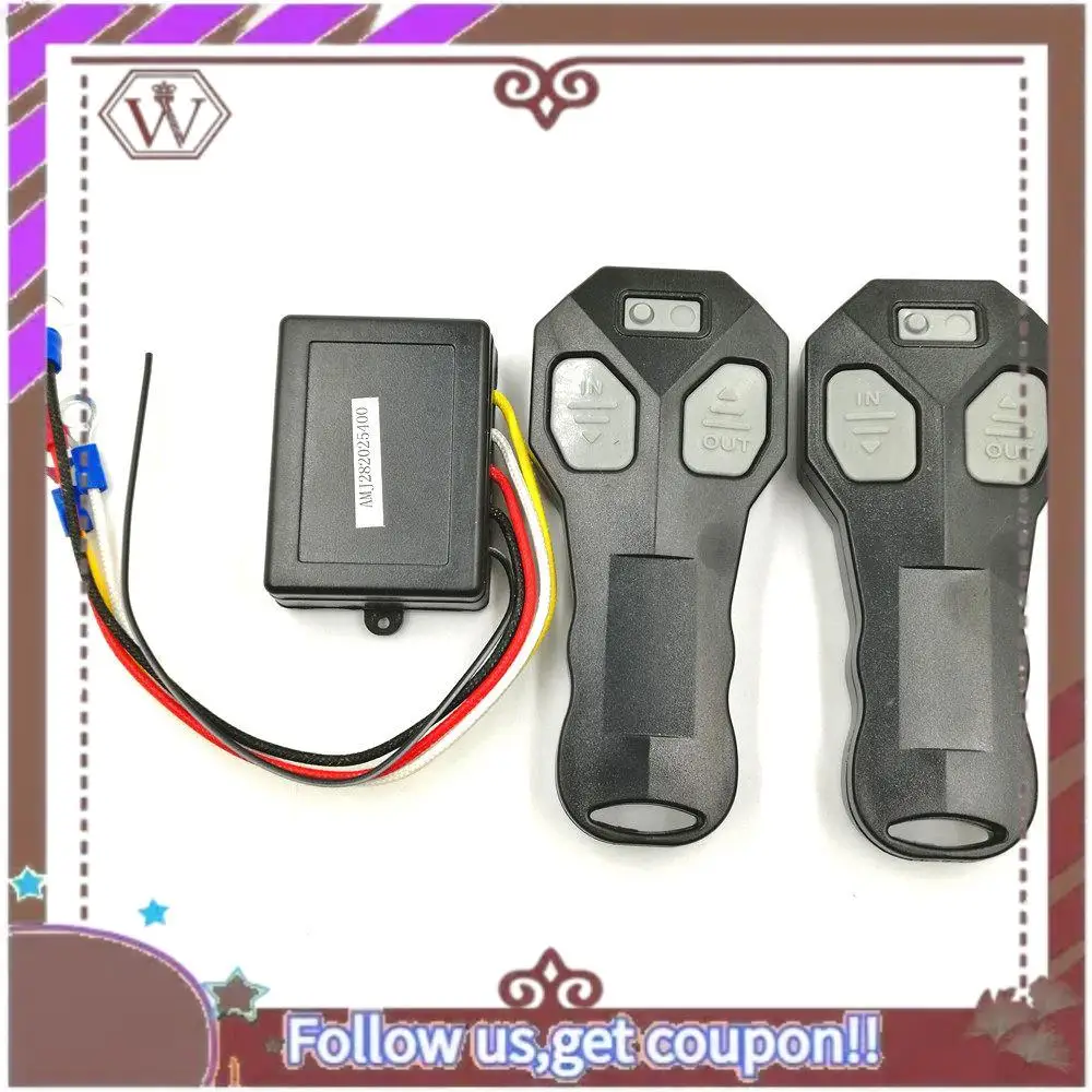 

A57E — универсальная автомобильная беспроводная лебедка с дистанционным управлением и двумя передатчиками с двойной трубкой