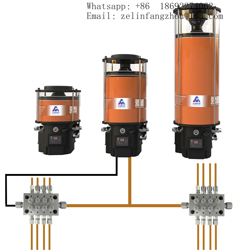 Offshore Wind Turbine Automatic Grease Lubrication Pump Station Electric Centralized System Heavy Duty Industrial Pro