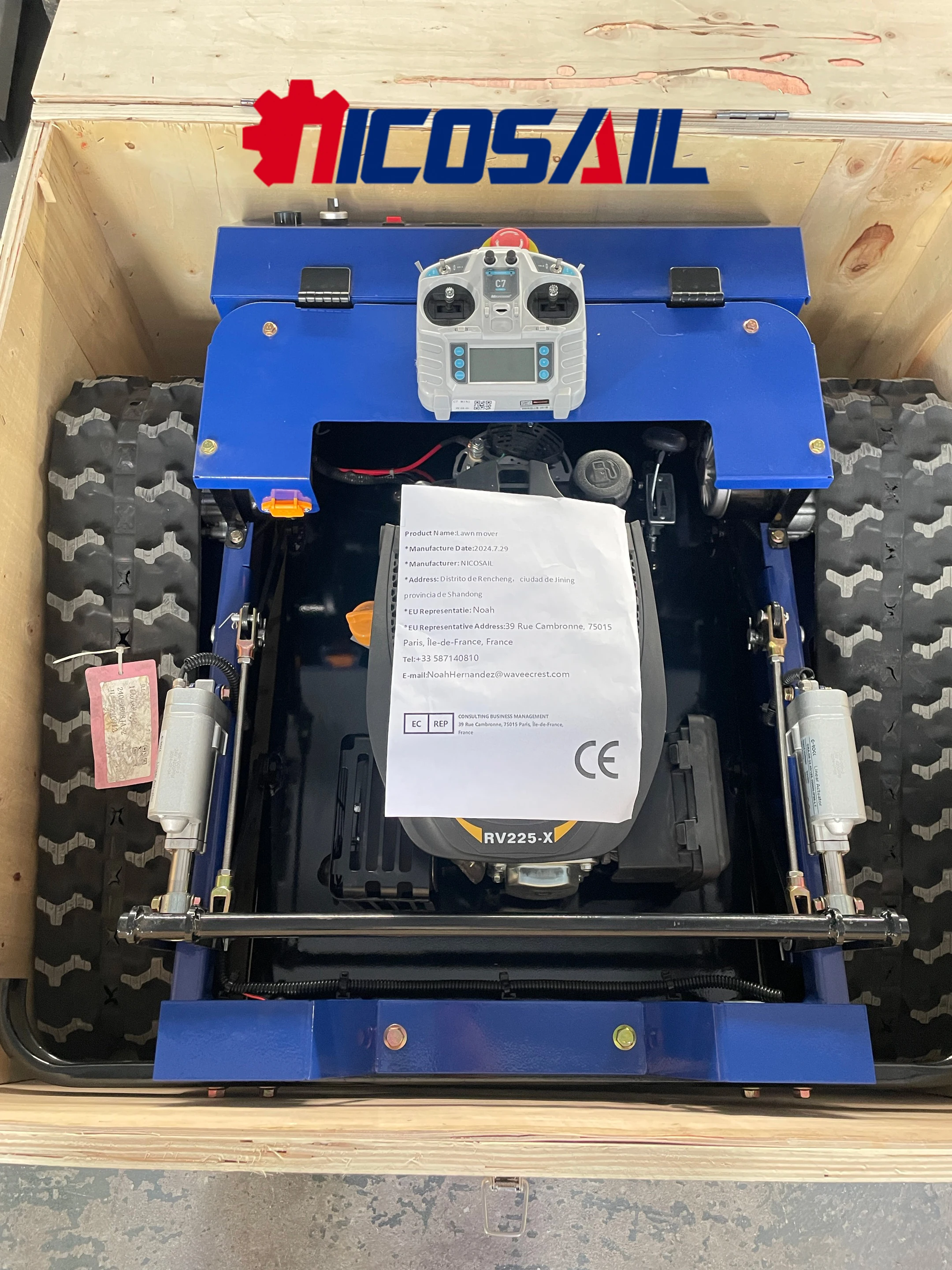 

550 мм производитель продает интеллектуальную газонокосилку с дистанционным управлением для удаления снега по низкой цене.