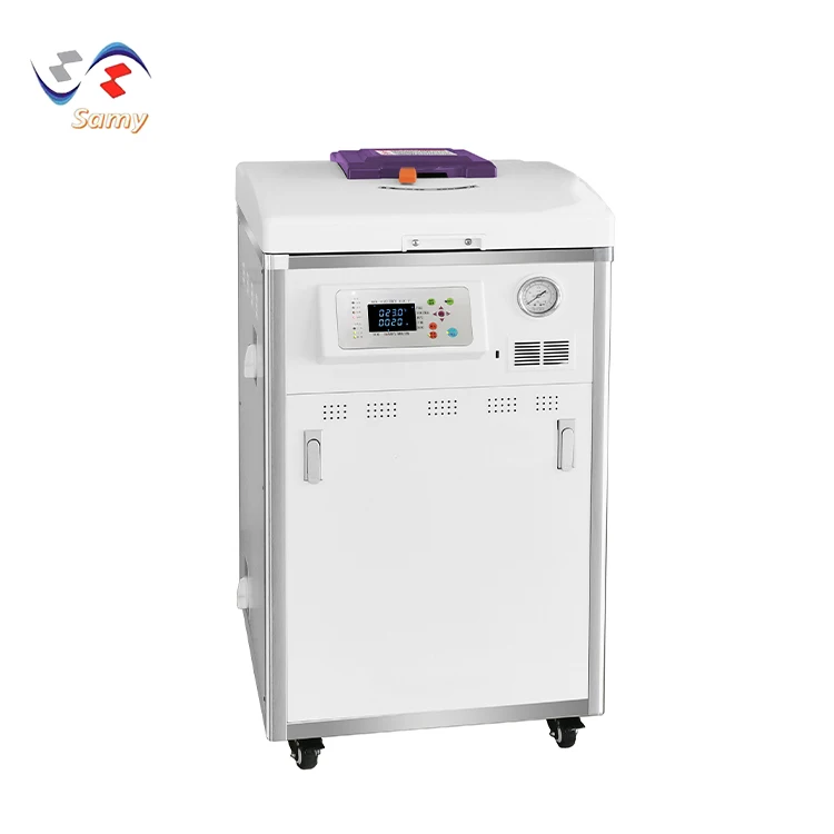 LDZM 80L Vertical Pressure Steam Sterilizer Laboratory Hospital Sterilization Food Can Sterilization Steam Autoclave