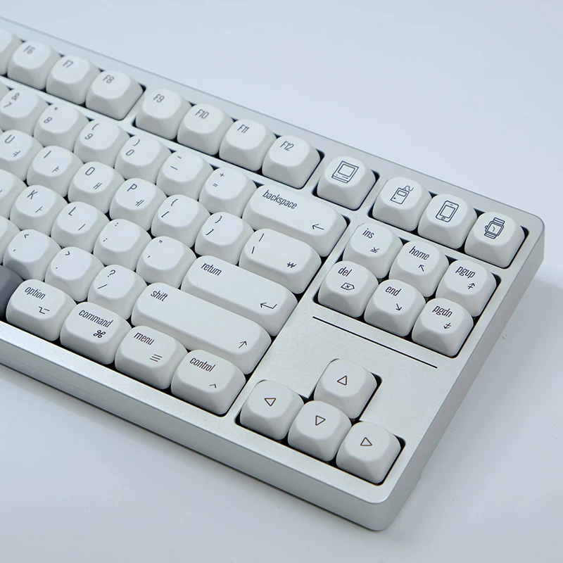 Tapa de tecla MOA para teclado mecánico Cherry Mx Switch, perfil ISO KOA, teclas PBT personalizadas 7U DIY, japonés, ruso, coreano, Similar