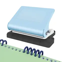 Binding Puncher Metal 10 Ring Coil Binding Punch Portable Metal Spiral And Coil Binding Punch For School Home Study Room