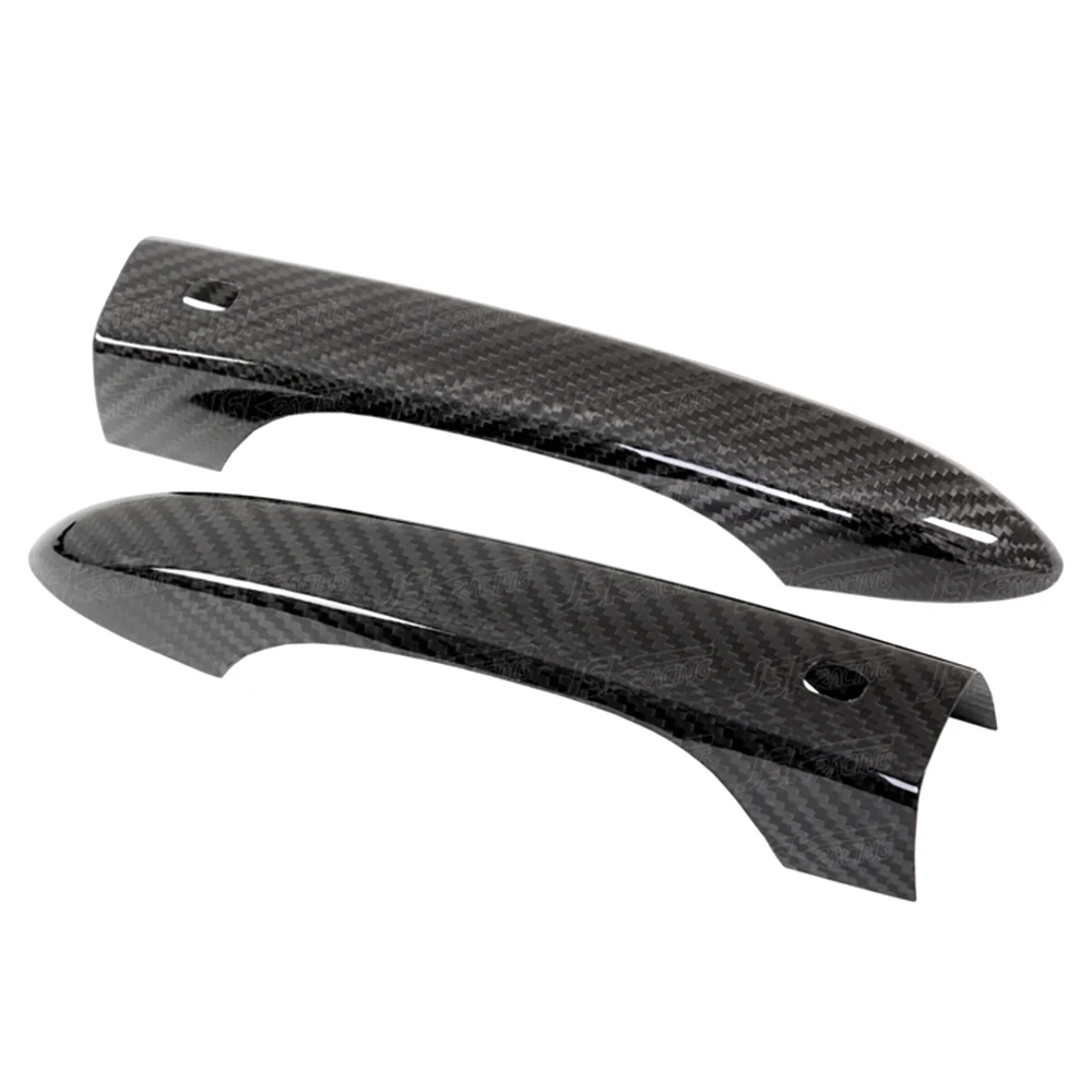 Dry Carbon Fiber Door Handle Cover Rhd For Maserati Ghibli 2014-2020