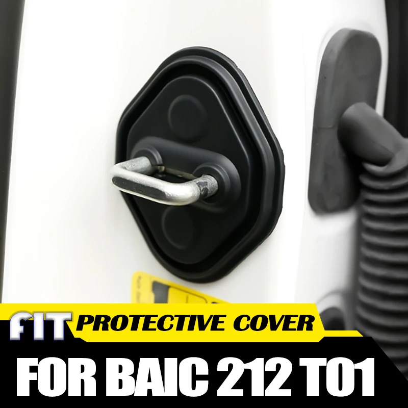 

Крышка дверного замка автомобиля подходит для BAIC 212 T01 2024 2025 модифицированная защитная крышка с автоматическим пределом аксессуары для модификации автомобиля