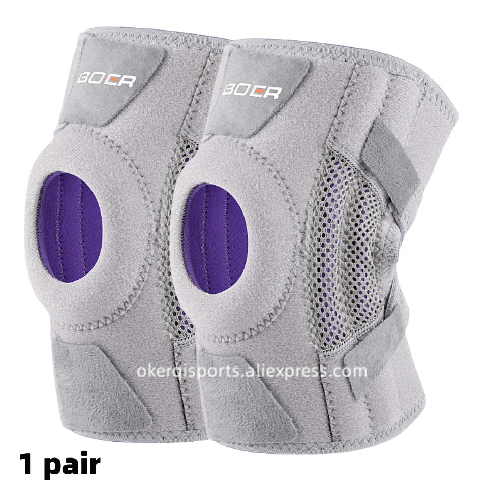 

1Pair Knee Pad for Knee Brace High Quality Fitness Shin Guards Gym Equipment Pads Joint Pain Kneepad Protector Sports Safety