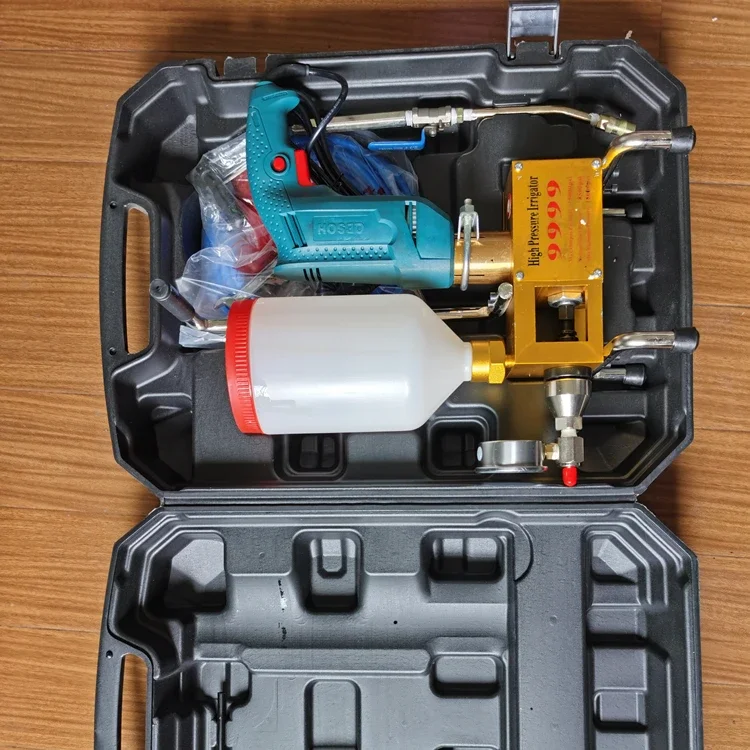 

Double Cement Components Injection Grouting Pump With Plastic Packaging