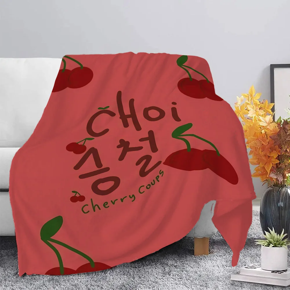 Hot K-pop S-SEVENTEEN Printed Blanket Picnic Blankets Warm Blanket Soft and Comfortable Blanket Home Travel Lovely Birthday New