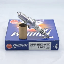 4pcs NGK Original Iridium Spark Plug DPR8EIX-9 For CH125 VRX400 CB1300 Etc