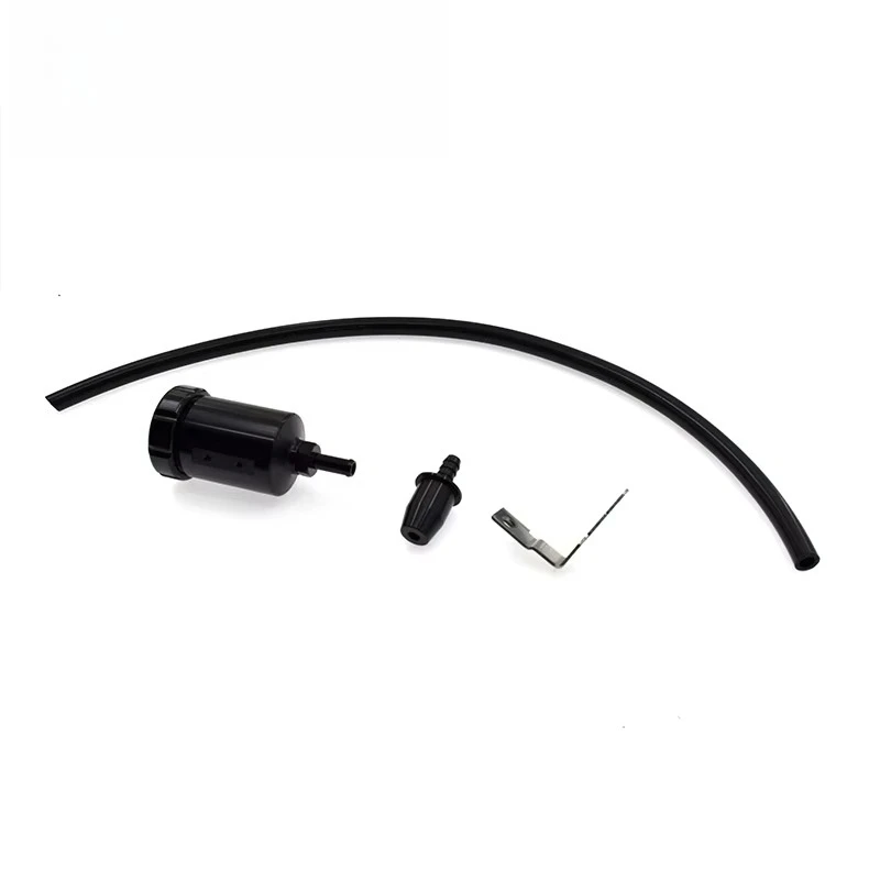 For Volkswagen Golf MK7 for R Audi A3 S3 for Seat Leon 5F Black Aluminum Washer Filling Bottle Relocation Kit
