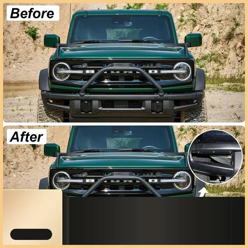 

Front Bumper LED Fog Lights Mounting Bracket Parts Accessories For Ford Bronco 2021-2023 Fog Light Lamps Kit-N30R