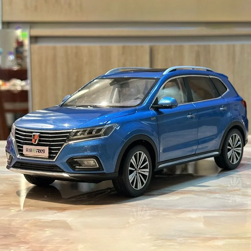 

SAIC Roewe Erx5 Имитационная модель автомобиля из сплава, украшение MPV, металлическая копия под давлением, подарок для мальчиков, коллекционная коллекция для взрослых, синий, белый, 1:16
