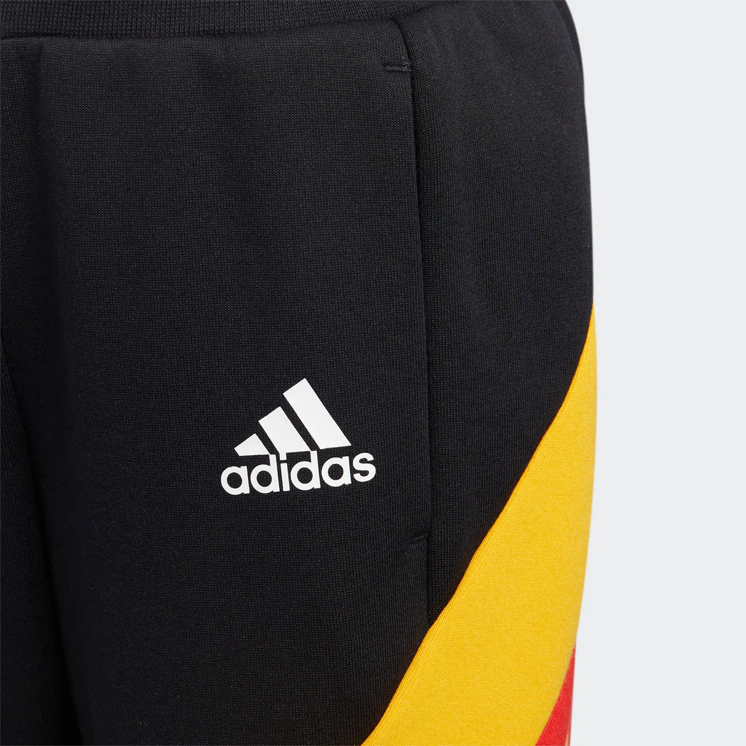 Adidas oficial genuíno sazonal novas calças esportivas infantis HD9971