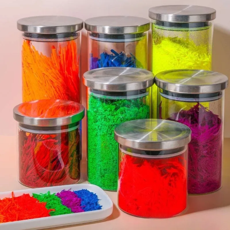 

250/500 г Краситель для свечей, флуоресцентный, для воска, в форме нити/креативной формы, материалы для изготовления ароматических свечей