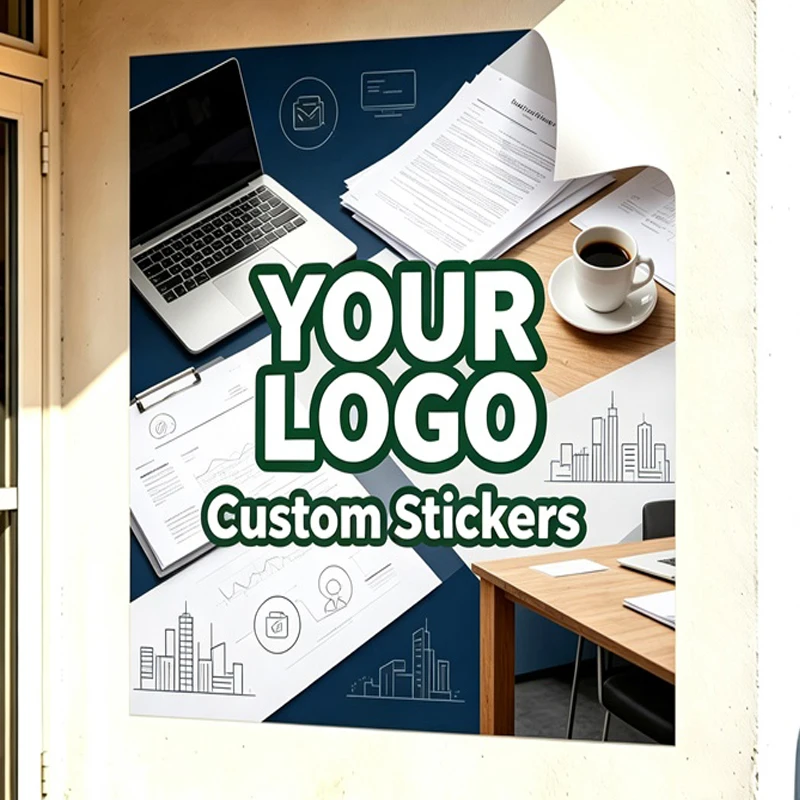 Any Size 100 cm Custom Stickers Suitable For Warning Message Assisted Living Facility Hotel Commercial Advertising Promotion