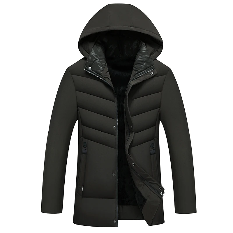 New Winter Loose Casual Cotton Jacket Versatile Removable Collar Thickened Warm Cotton Jacket