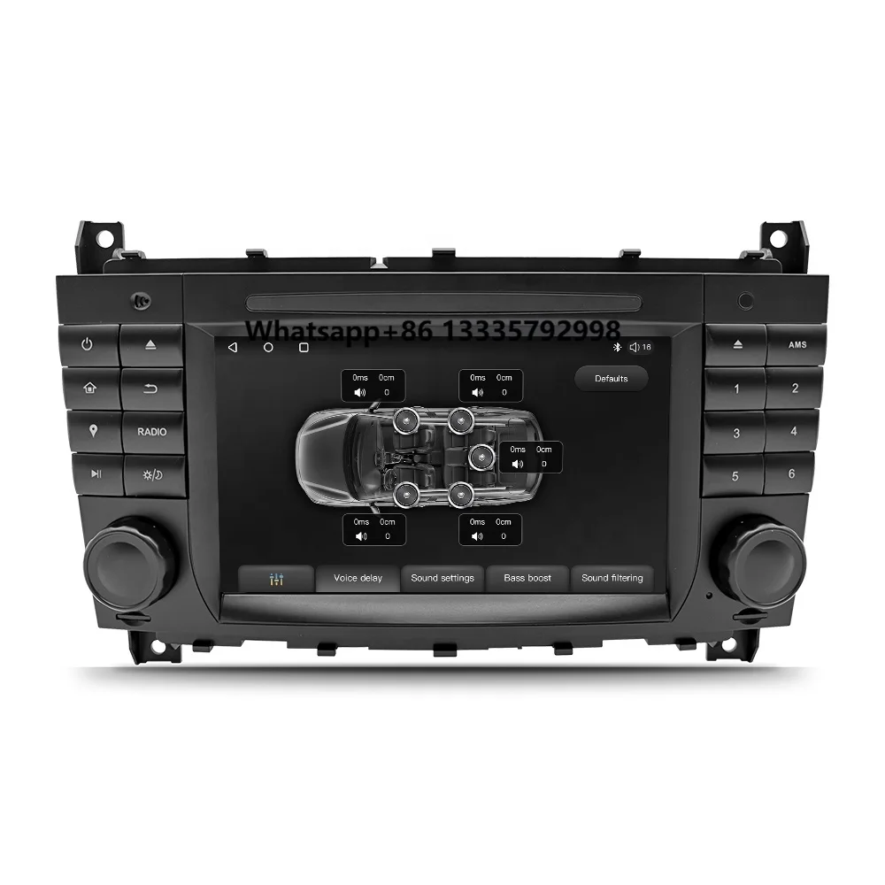 

Route Android 10 Car GPS for Mercedes Benz W203 W219 with Canbus, Support Steering Wheel Control Car Radio