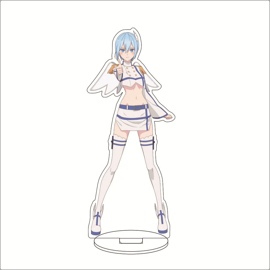 16CM Anime 2.5 Jigen no Ririsa Figura de acrílico de Lilisa Amano, Mikari Tachibana, Nonoa Aria y Kisaki, ideal como adorno o regalo.