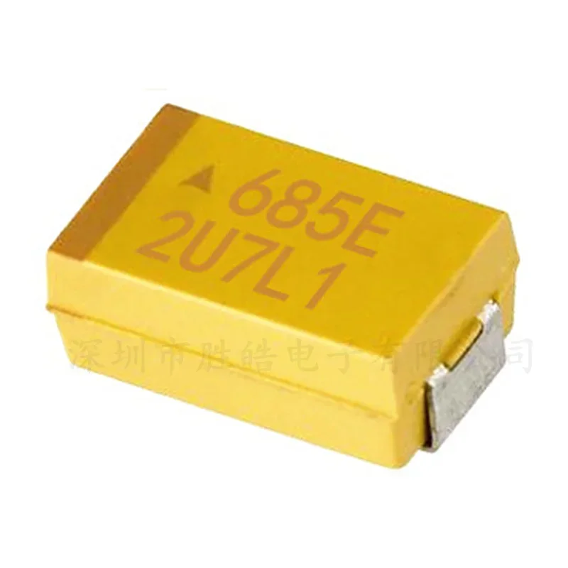 

10PCS Type B 25V 6.8UF 685E 685 SMD Tantalum Capacitor 3528 1210
