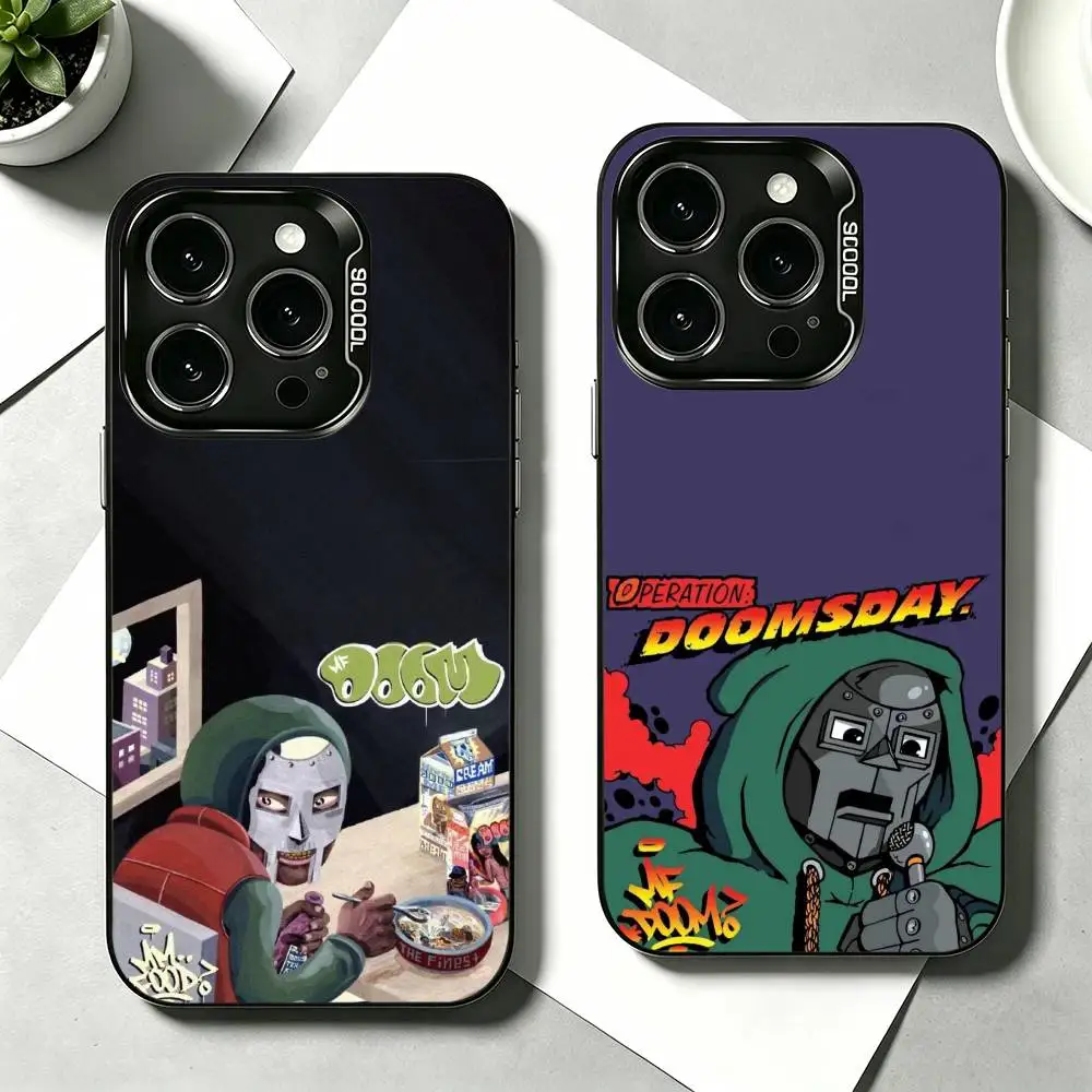 

MF DOOM Rapper Madlib Phone Case For iPhone 17,16,15,14,13,12,11 Plus,Pro Max,XS,Colorful Silver Phone case Funda Cover