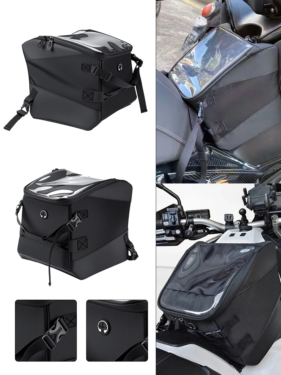 For Honda NSS 750 X ADV 750 For FORZA750 NSS750 X-ADV 750 Motorcycle Scooter Tunnel Tank Bag Scooters Center Tunnel Tool bags